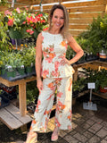 Spring is Here Peplum Pant Set