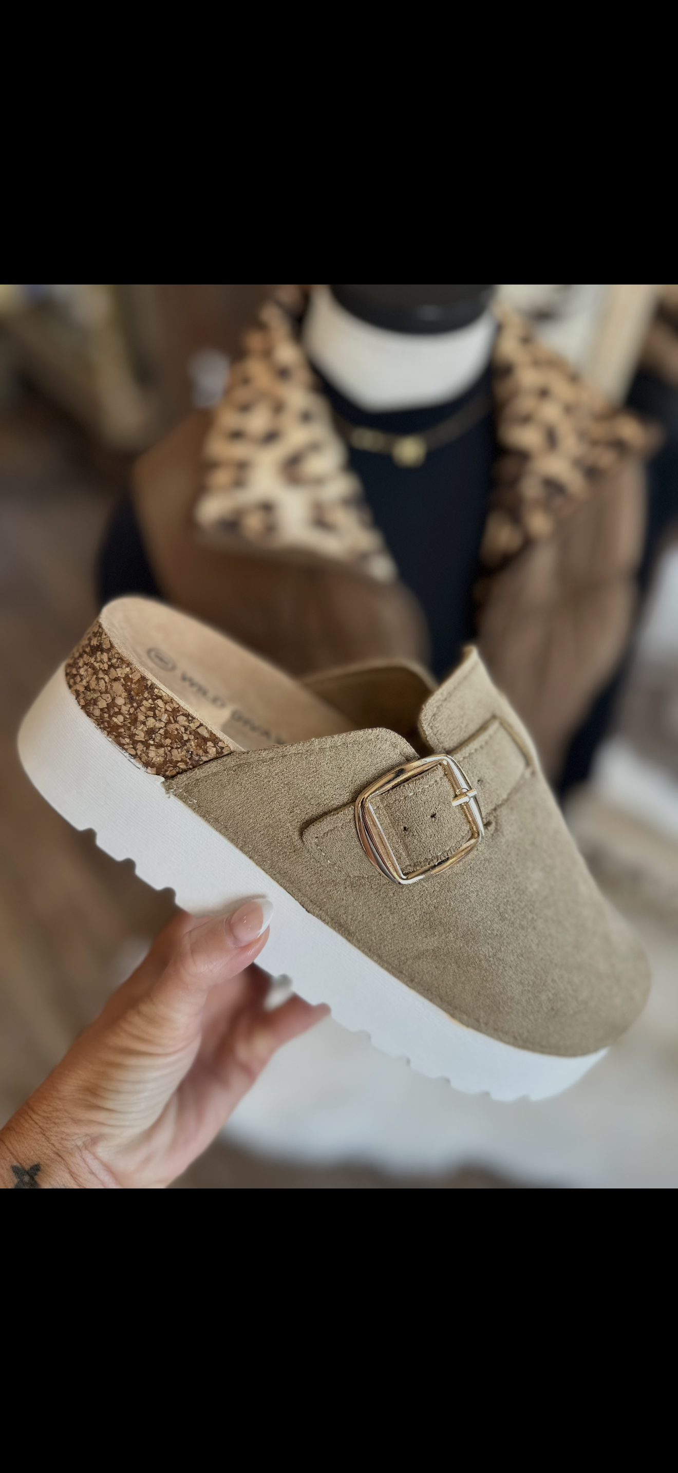 Taupe Slides
