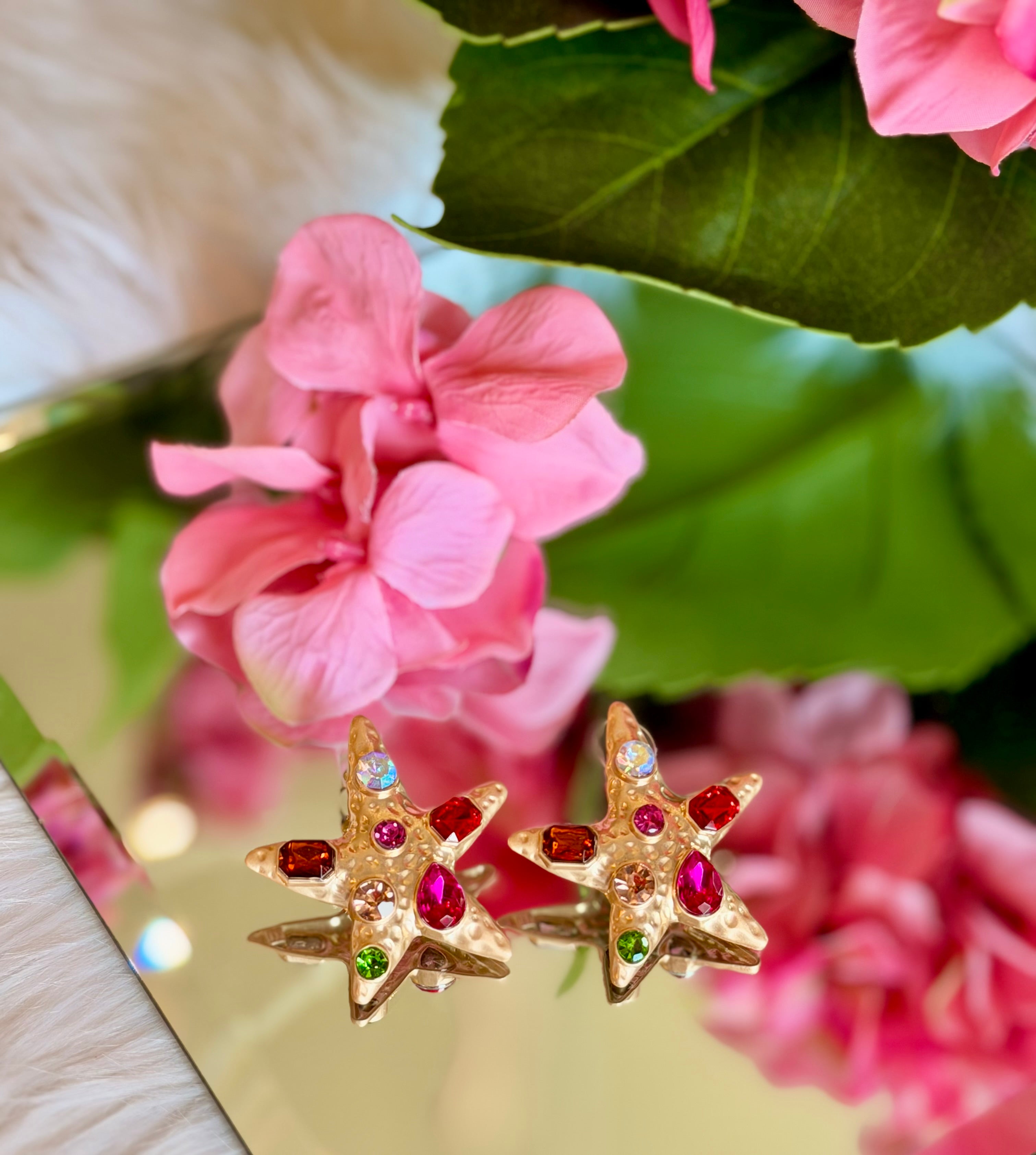Into the Sea Post Back Earrings