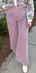 Braided side Crop Pant