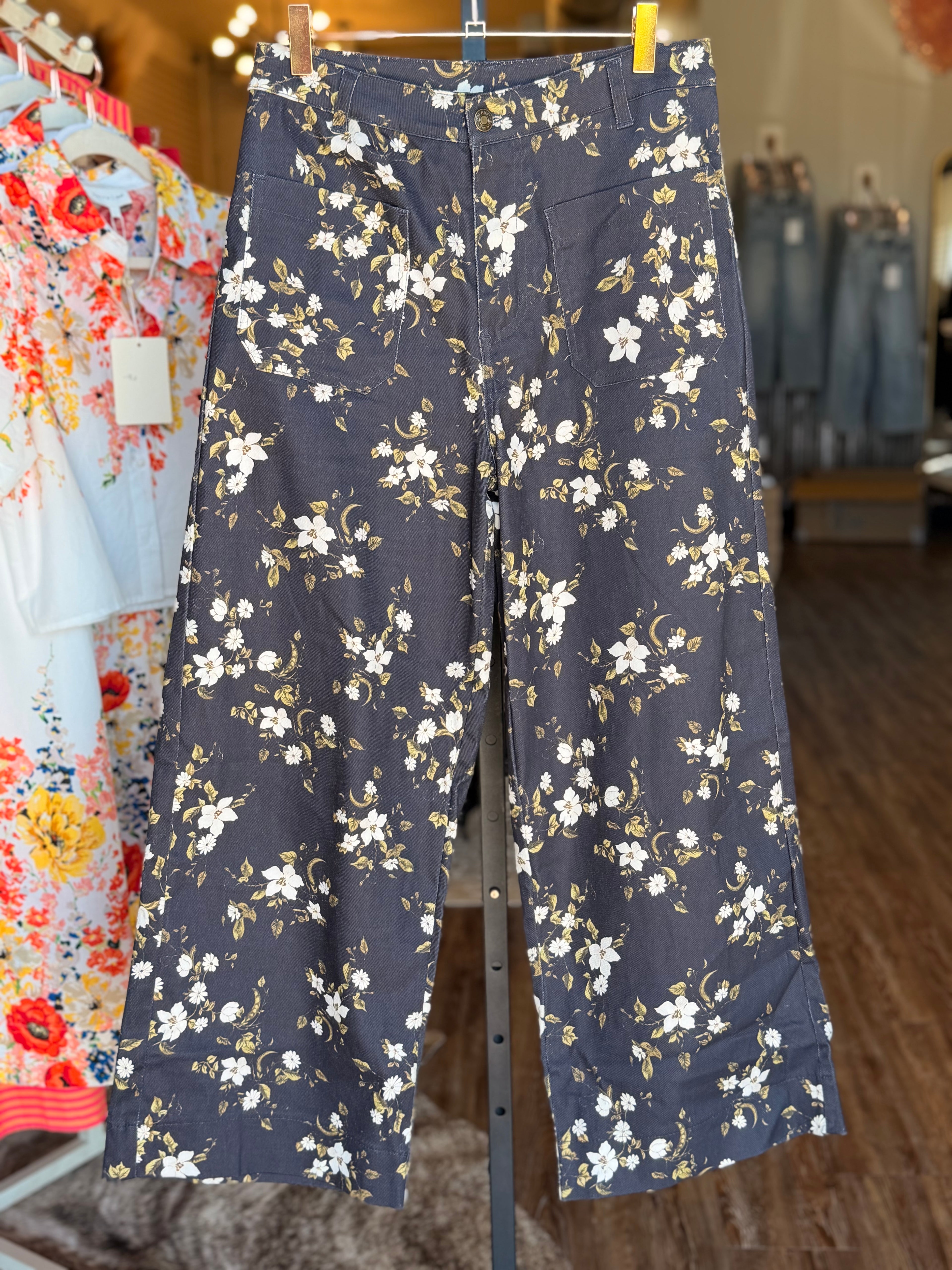 Wild as a Daisy Crop Pants