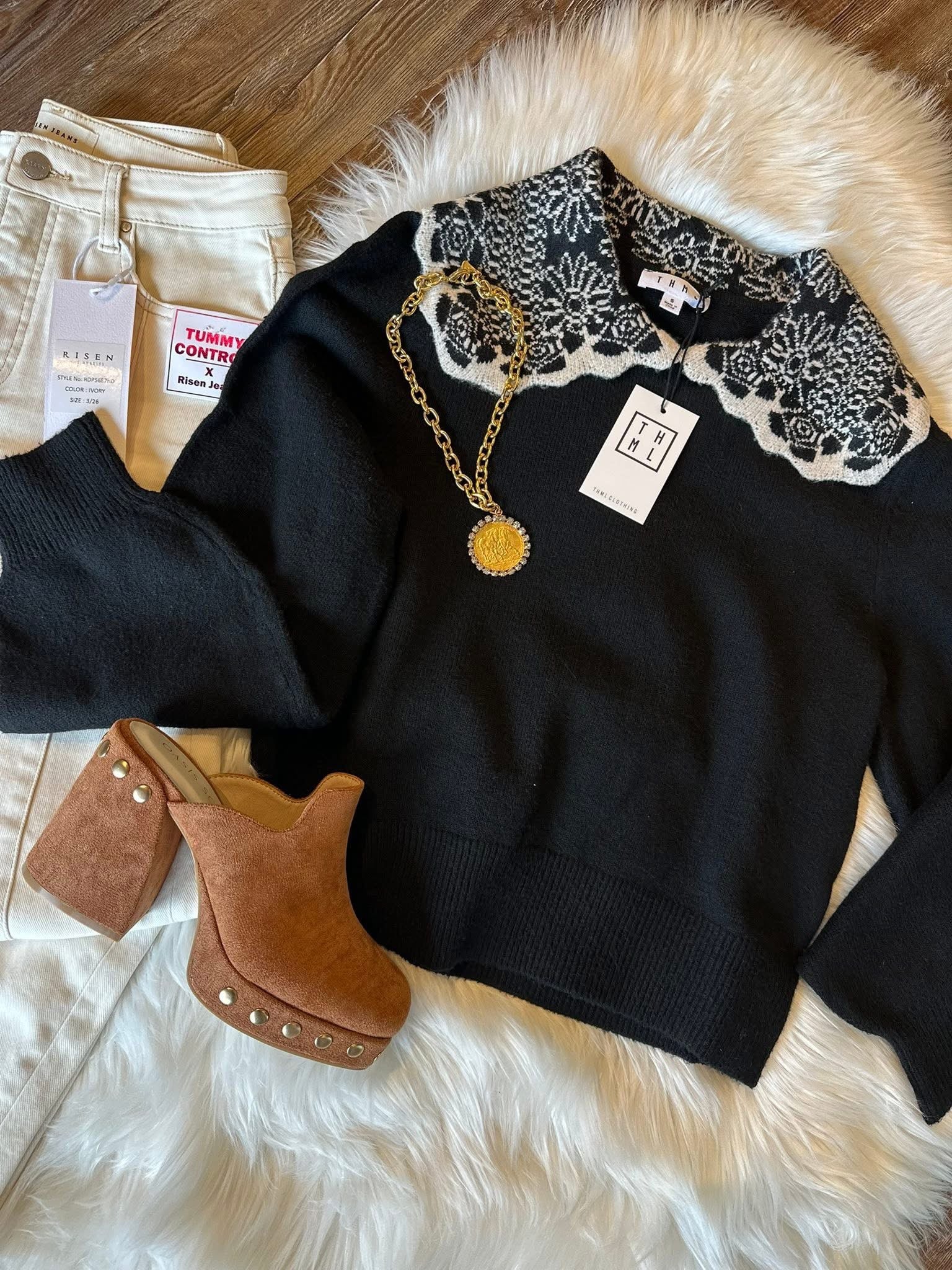 THML Collared sweater