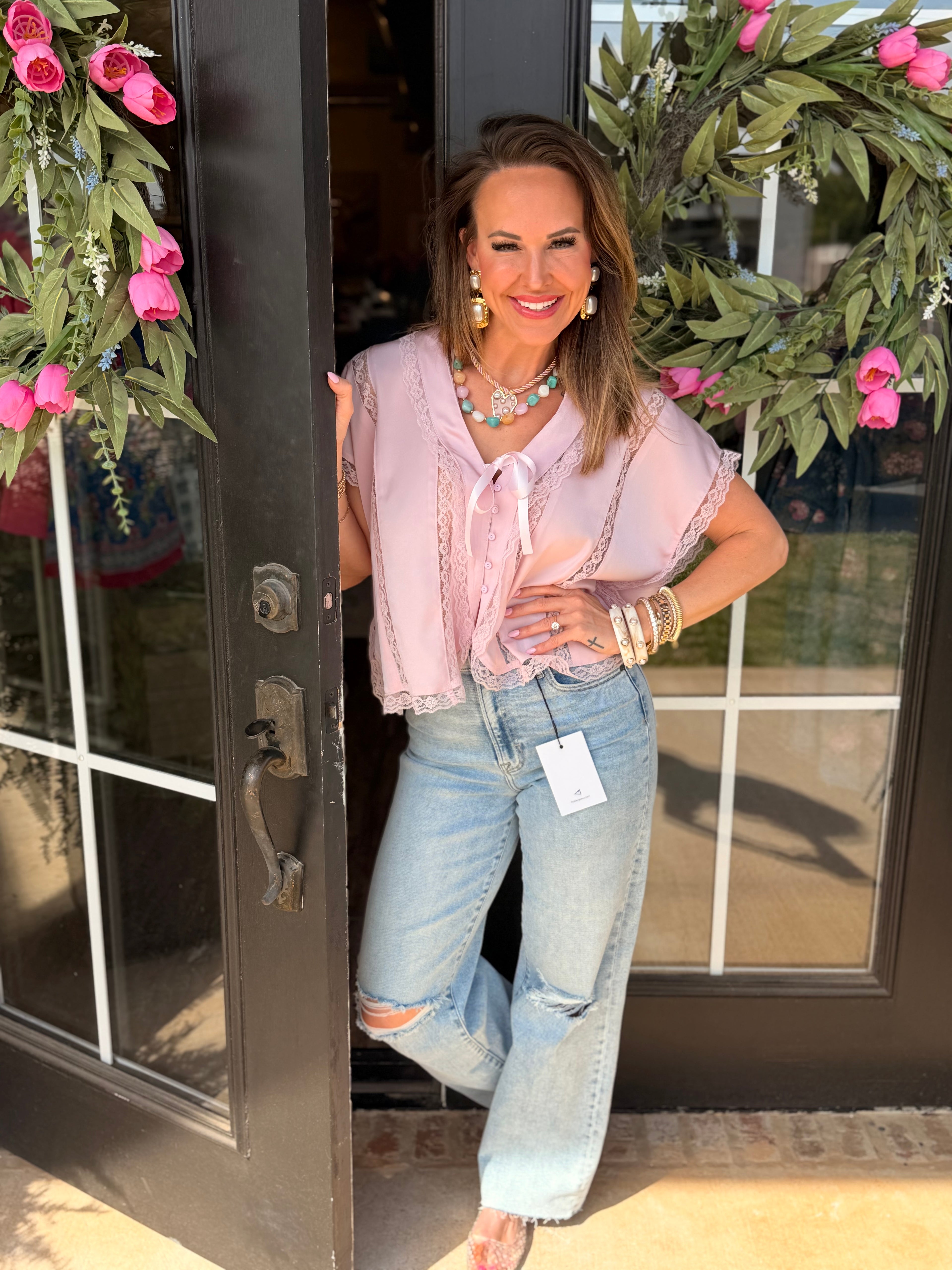 Perfect in Pink Blouse