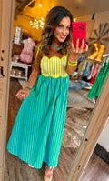 Seascapes Striped Midi Dress