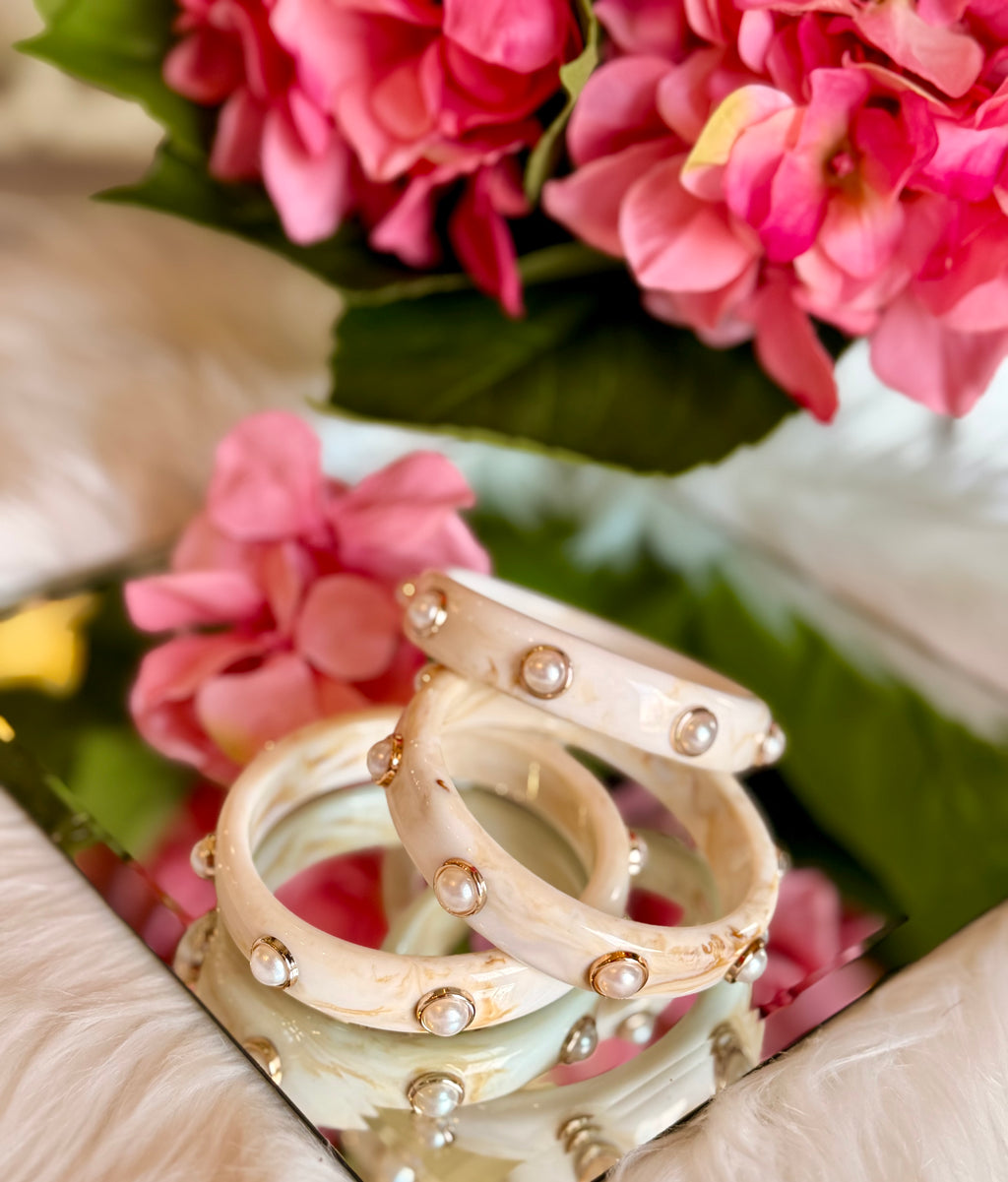 Pearl Studded Bangle
