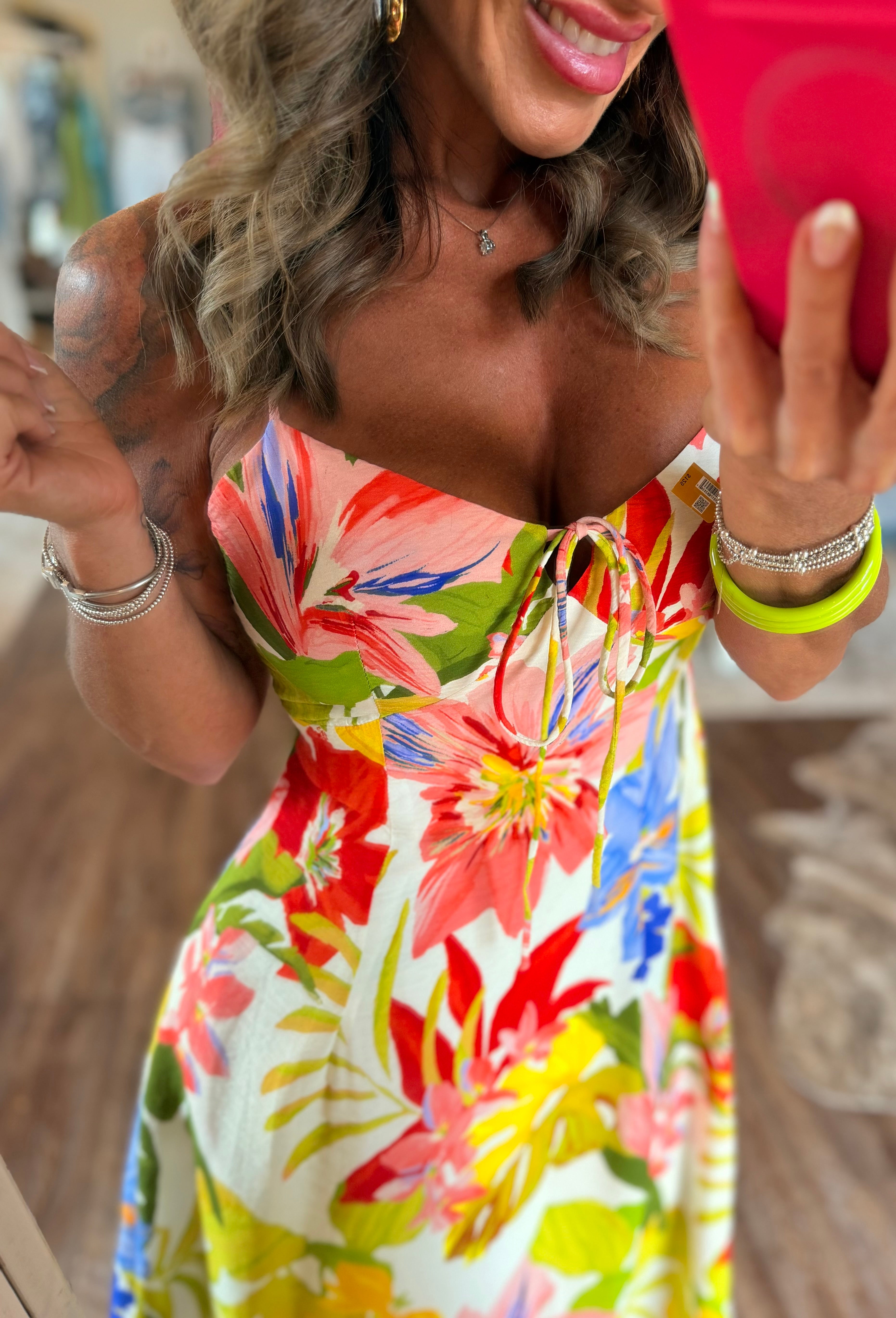 Beachin’ It Midi Dress
