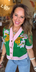 Wild About You Knit Top
