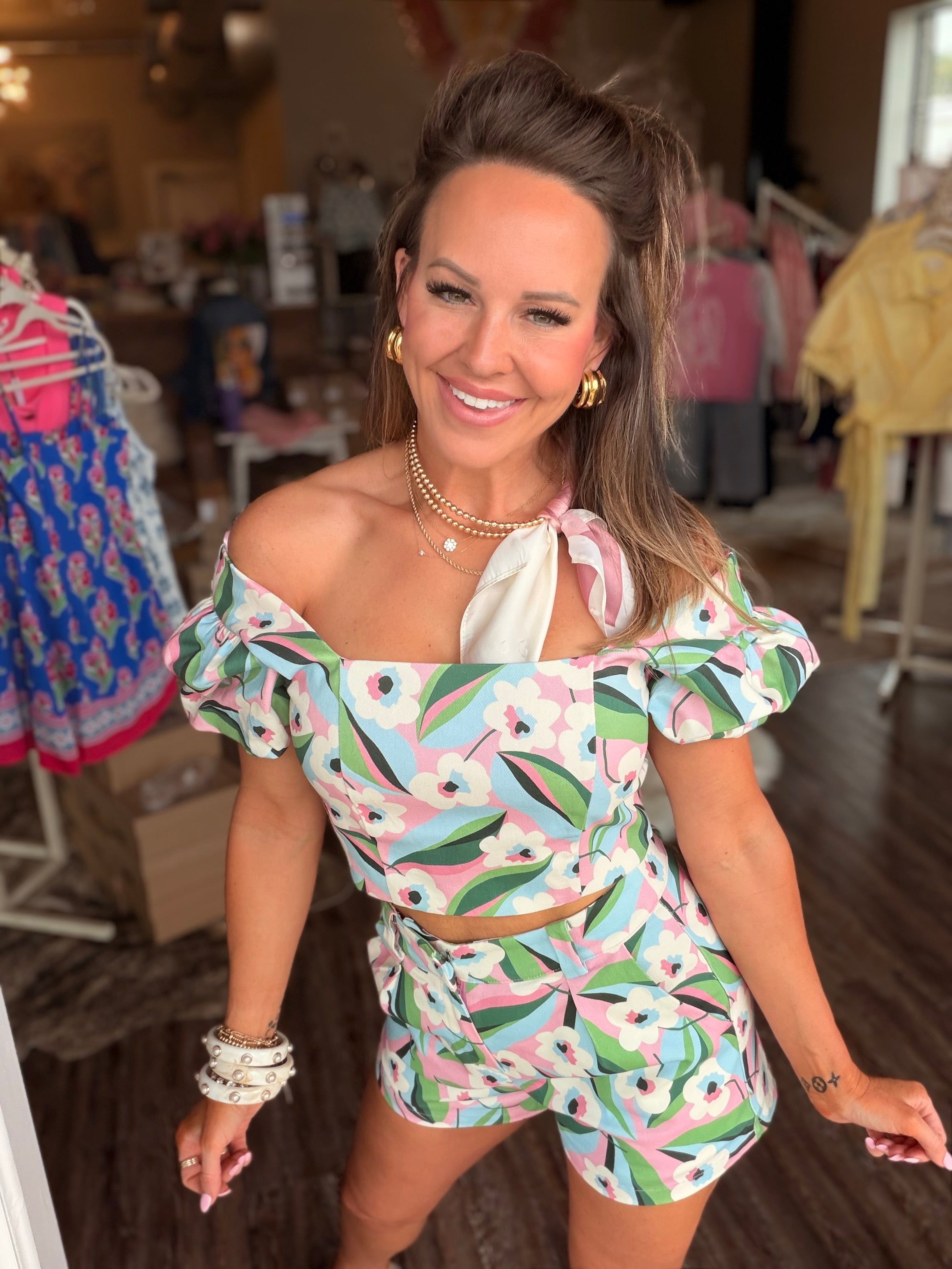 Retro Floral Set