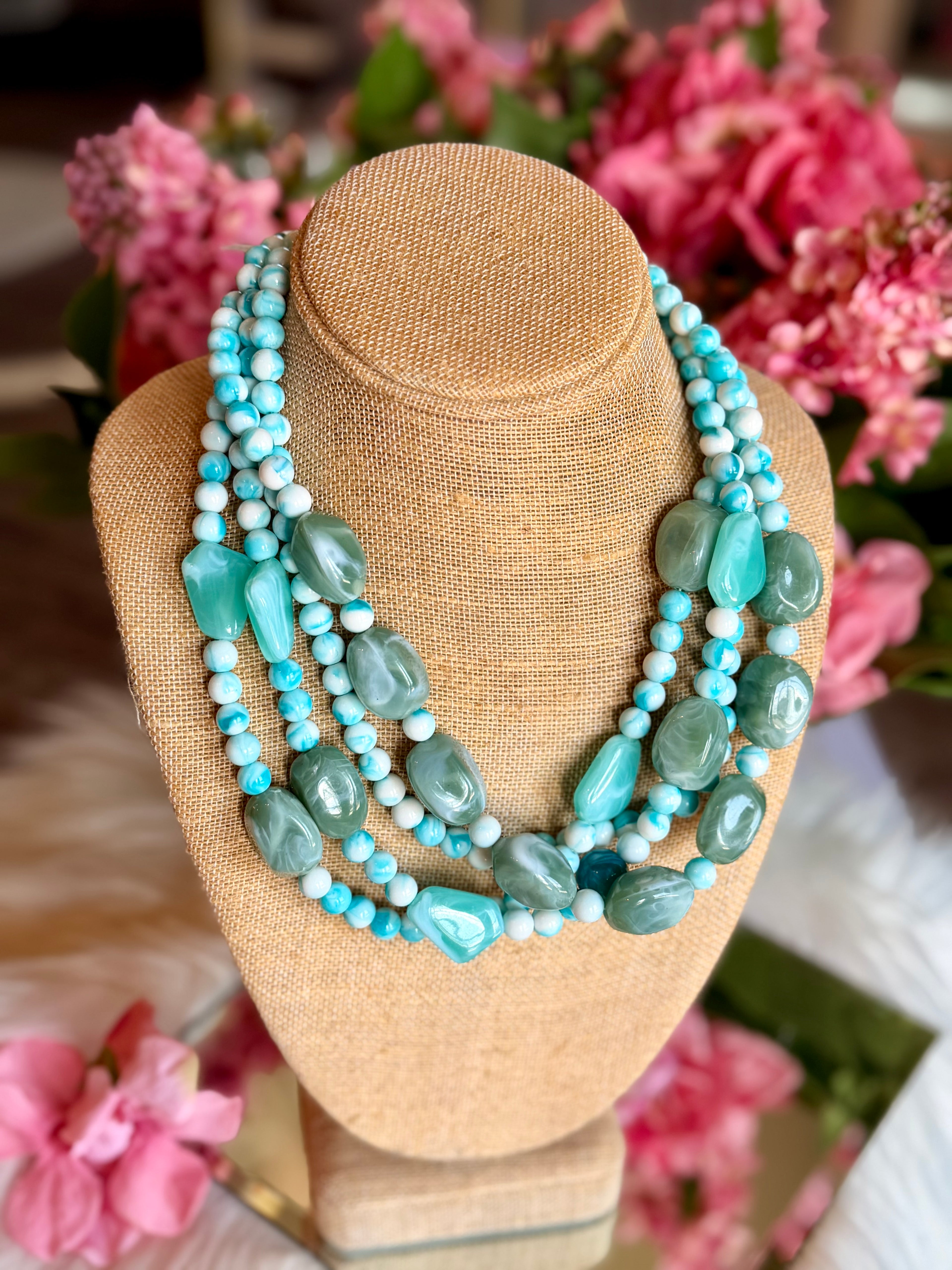 Tons of Turquoise Necklace