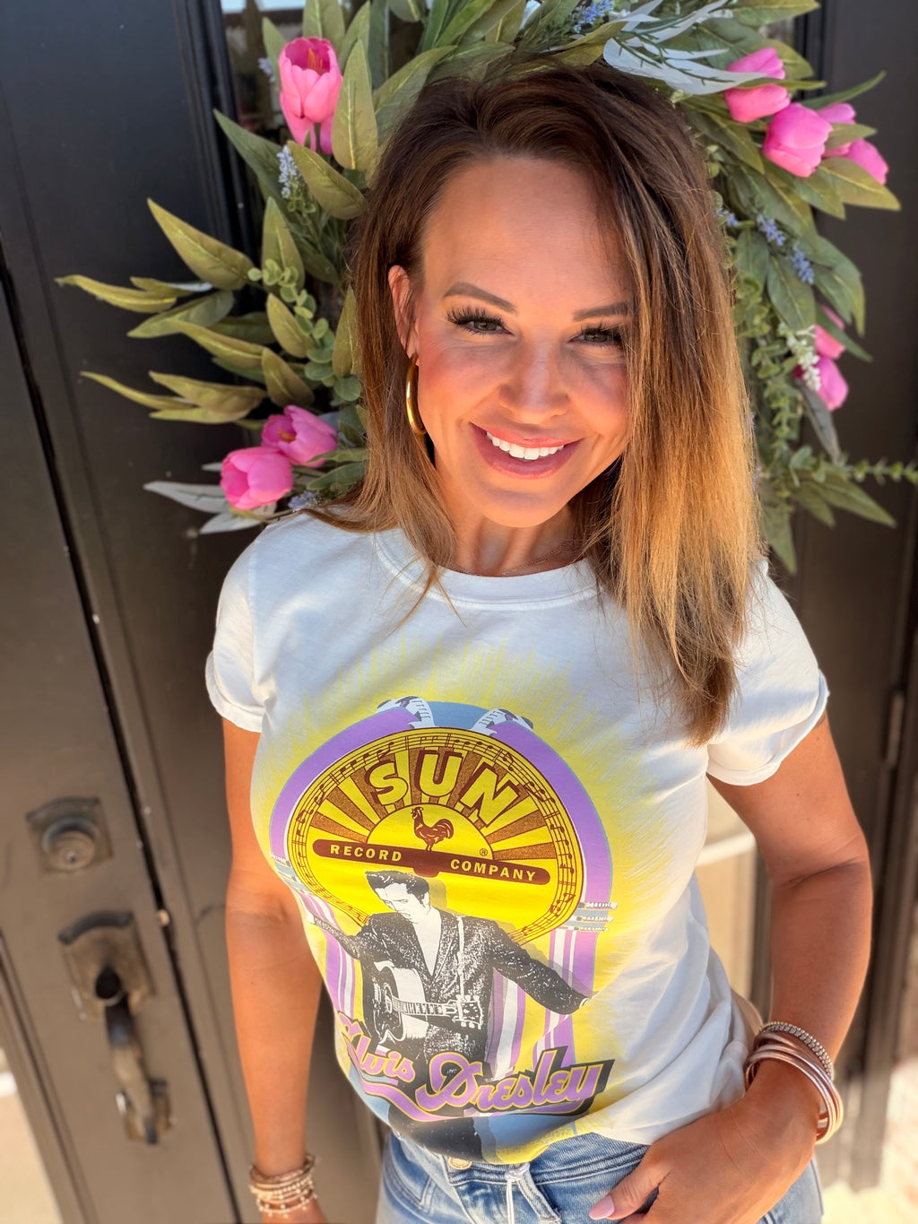Recycled Karma Elvis Tee