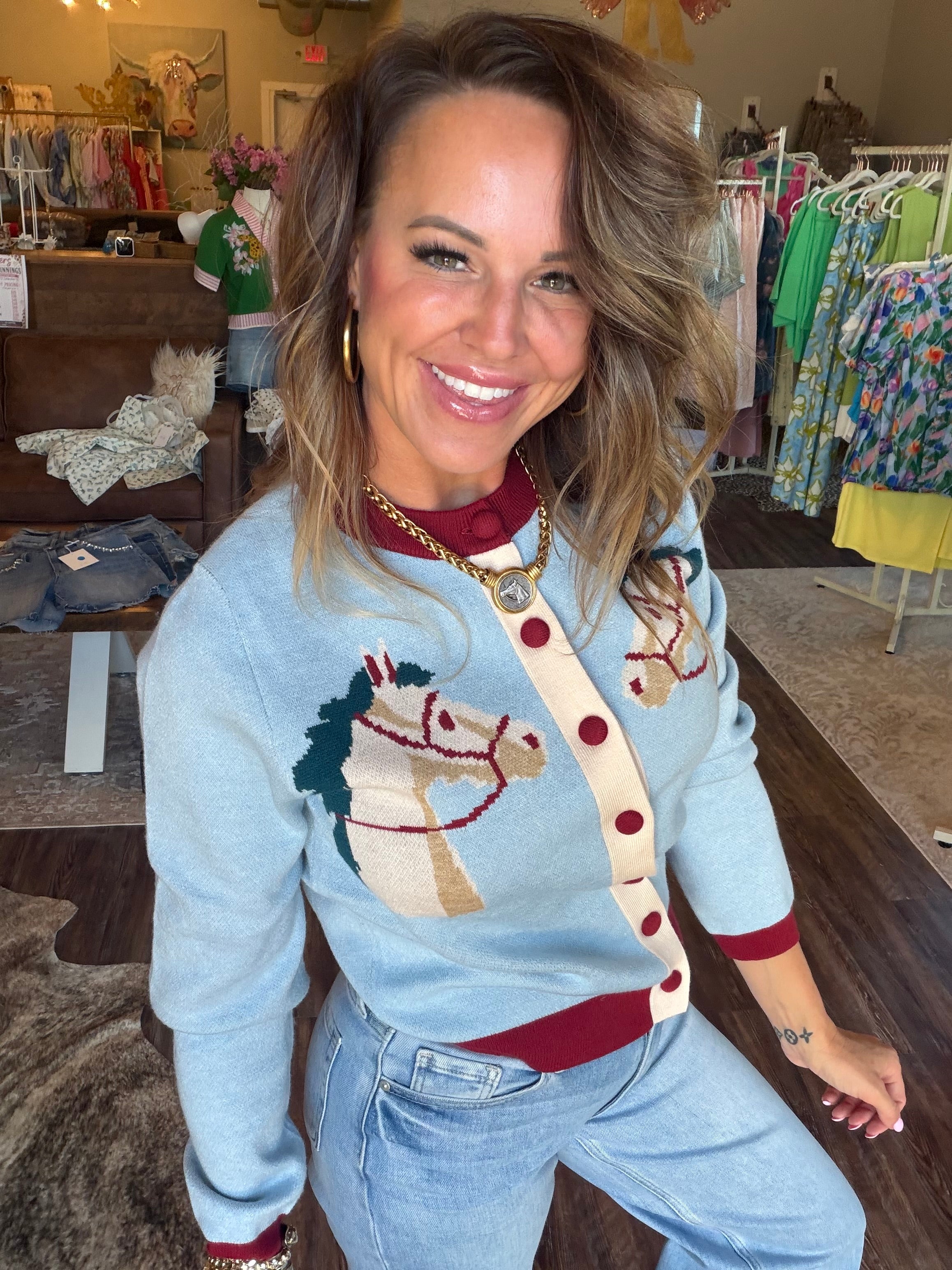 Hold Your Horses Sweater