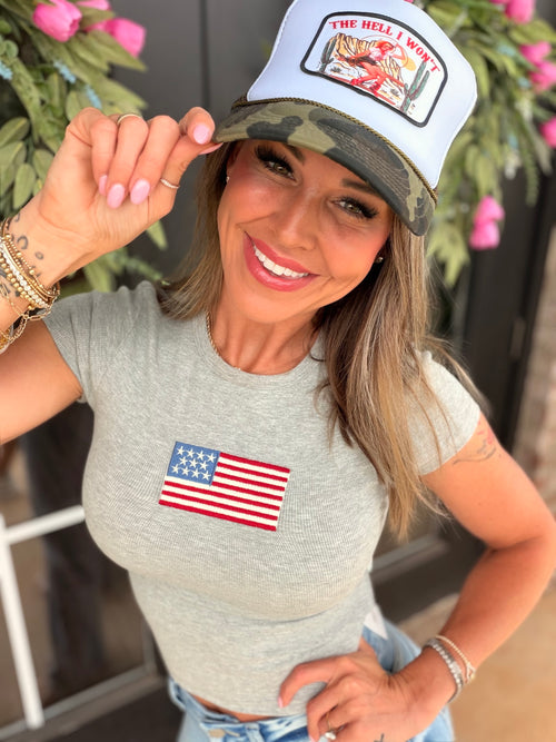 America the Beautiful Baby Tee