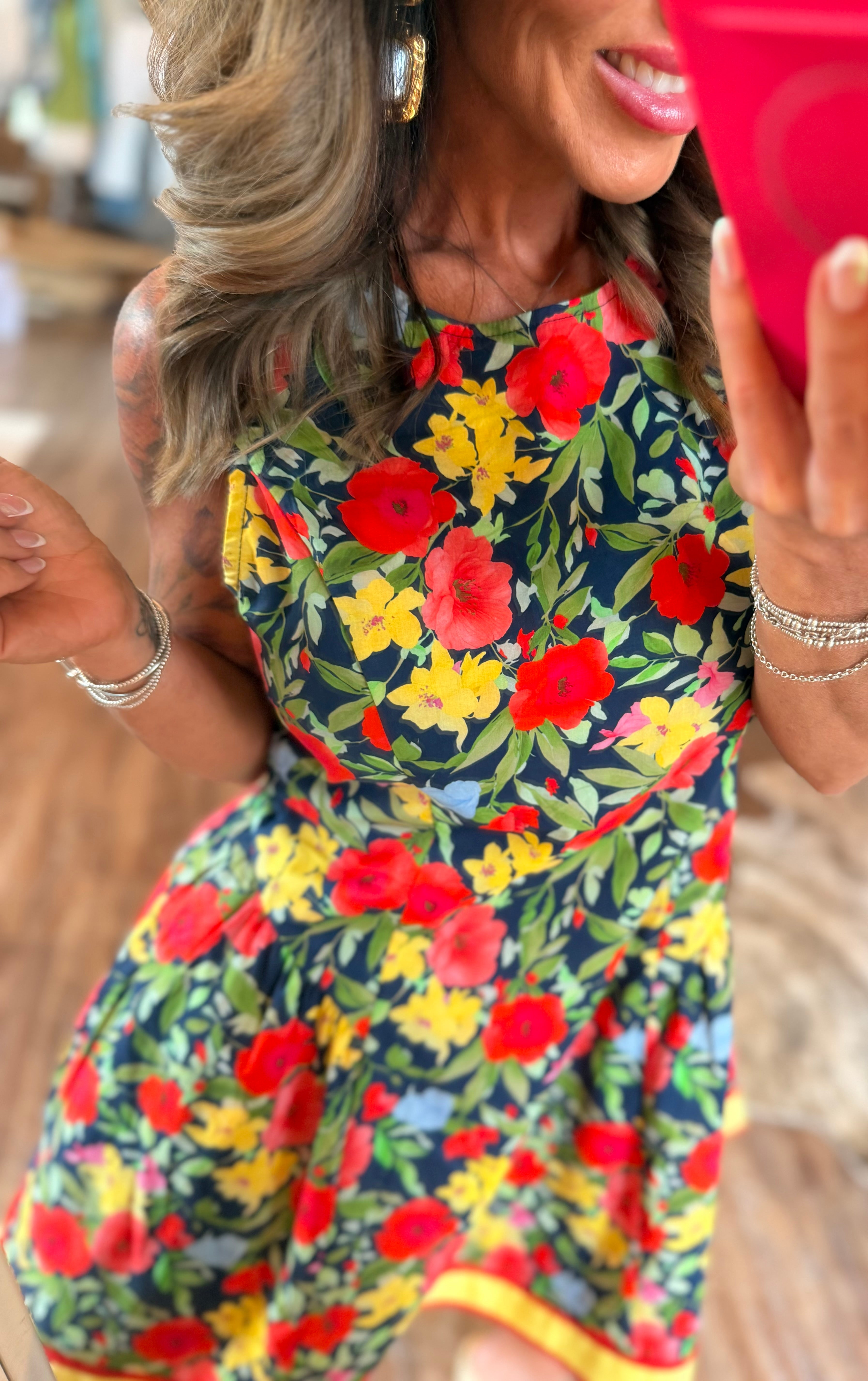 Bold Garden Dress