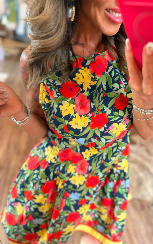 Bold Garden Dress