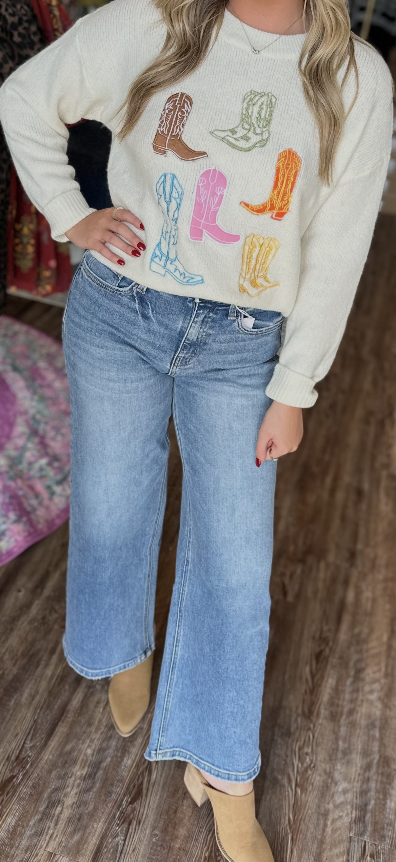 Boots Sweater