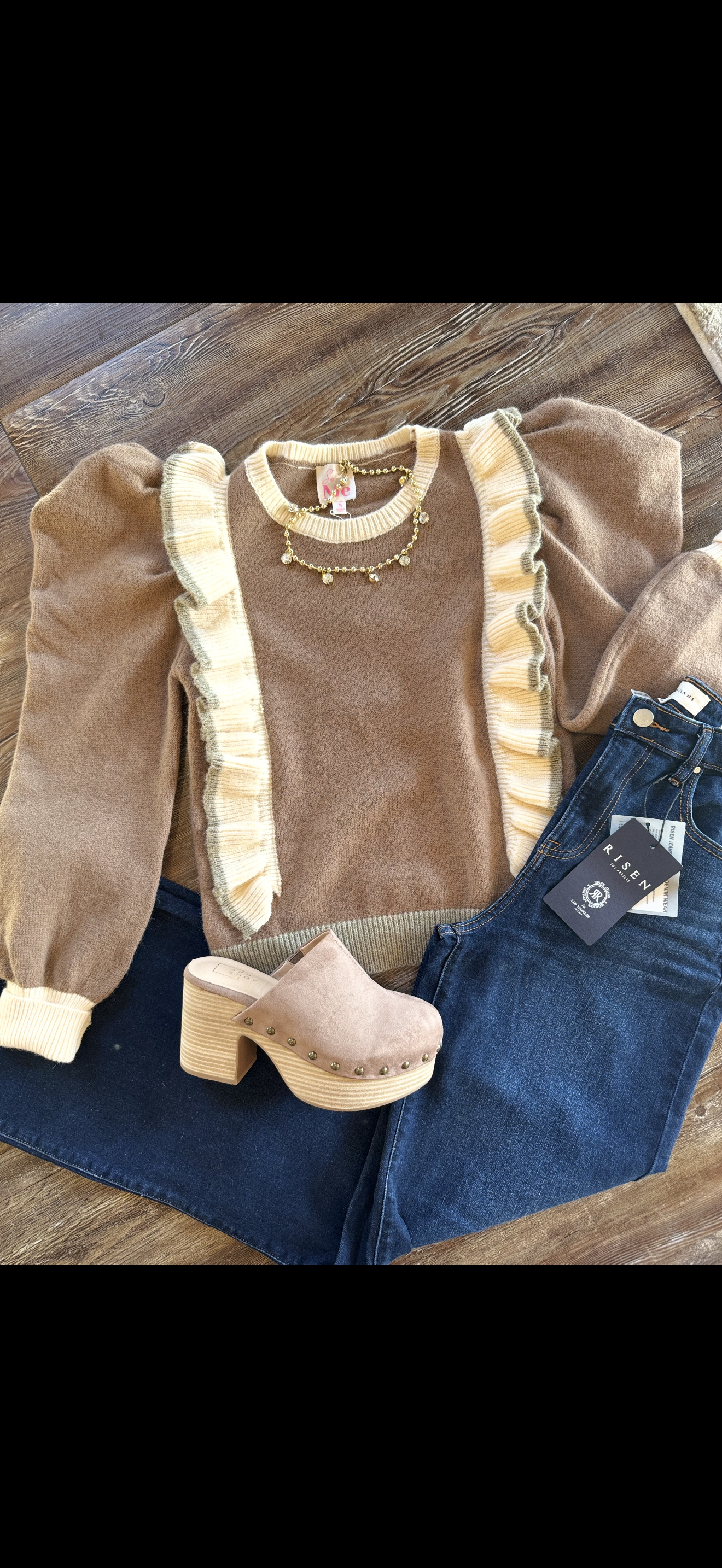 Ruffle Sweater
