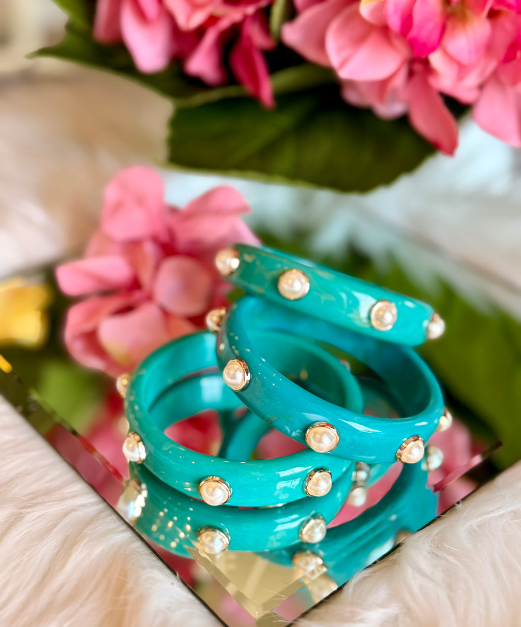 Pearl Studded Bangle