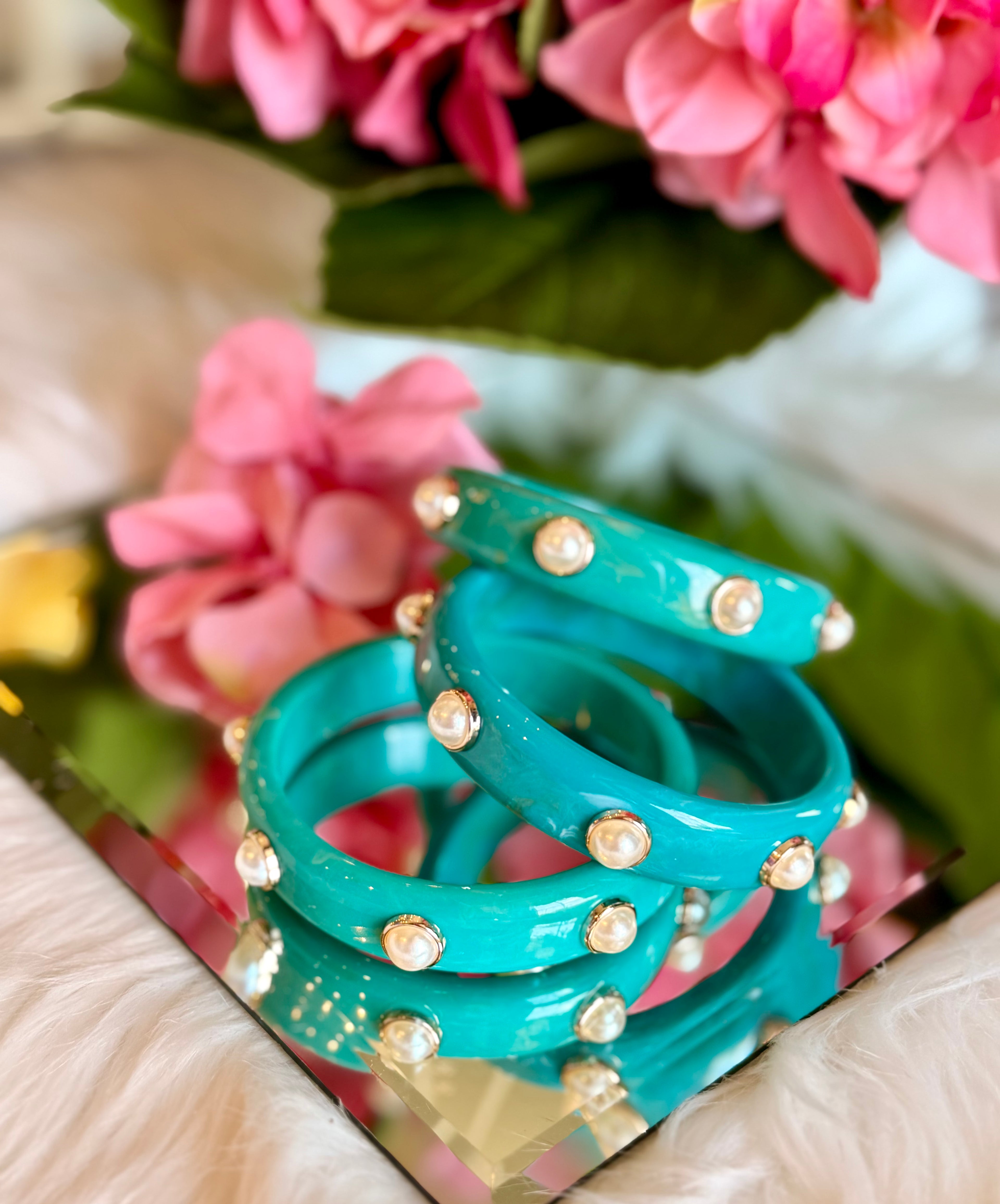 Pearl Studded Bangle