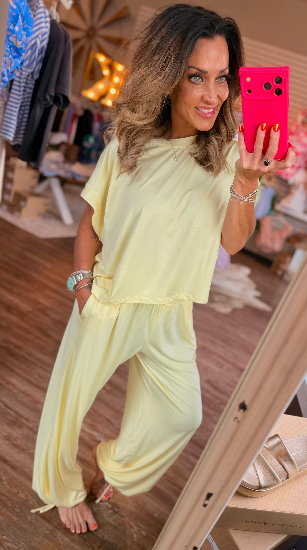 Lounge Set in Banana