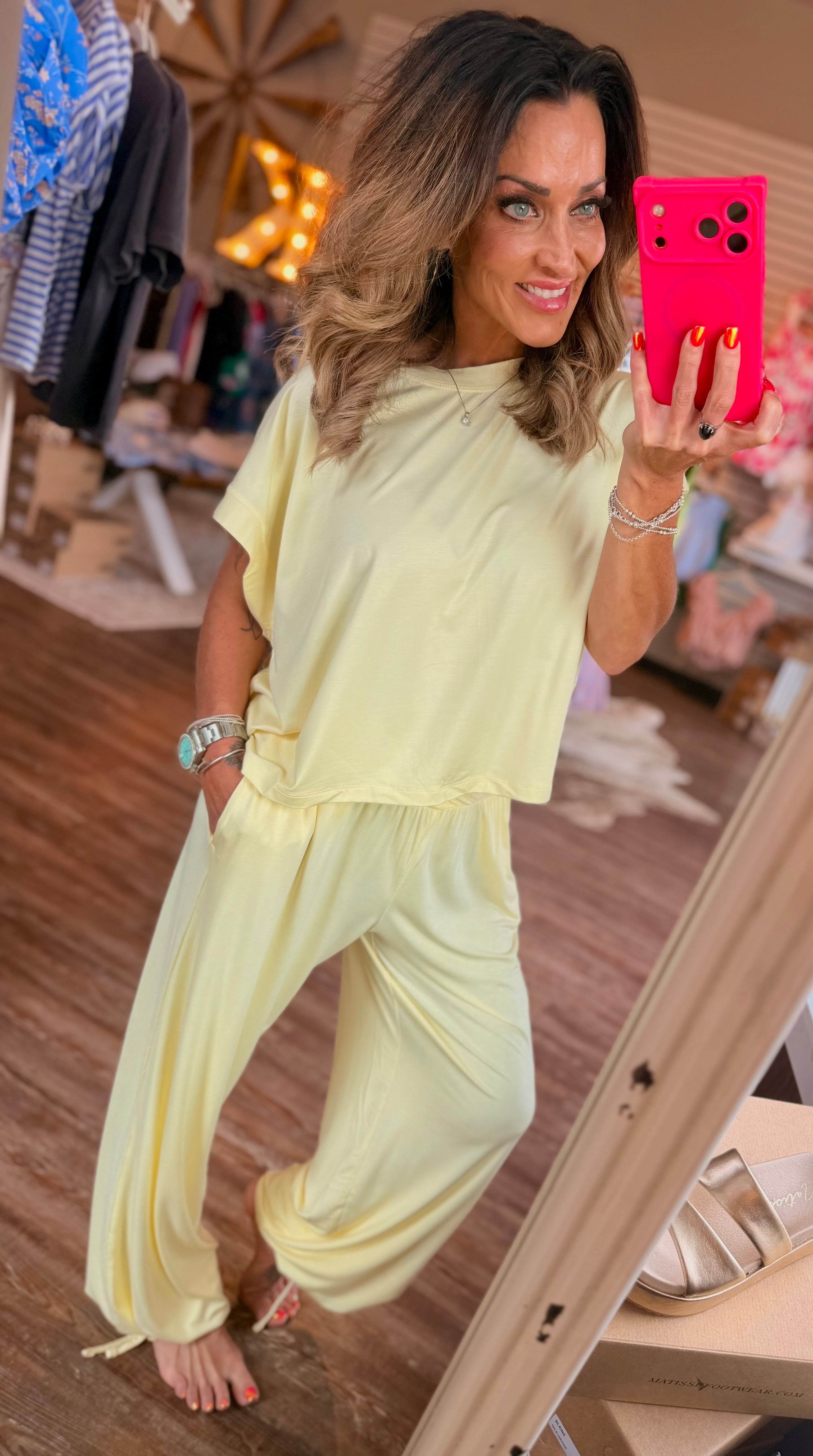 Lounge Set in Banana
