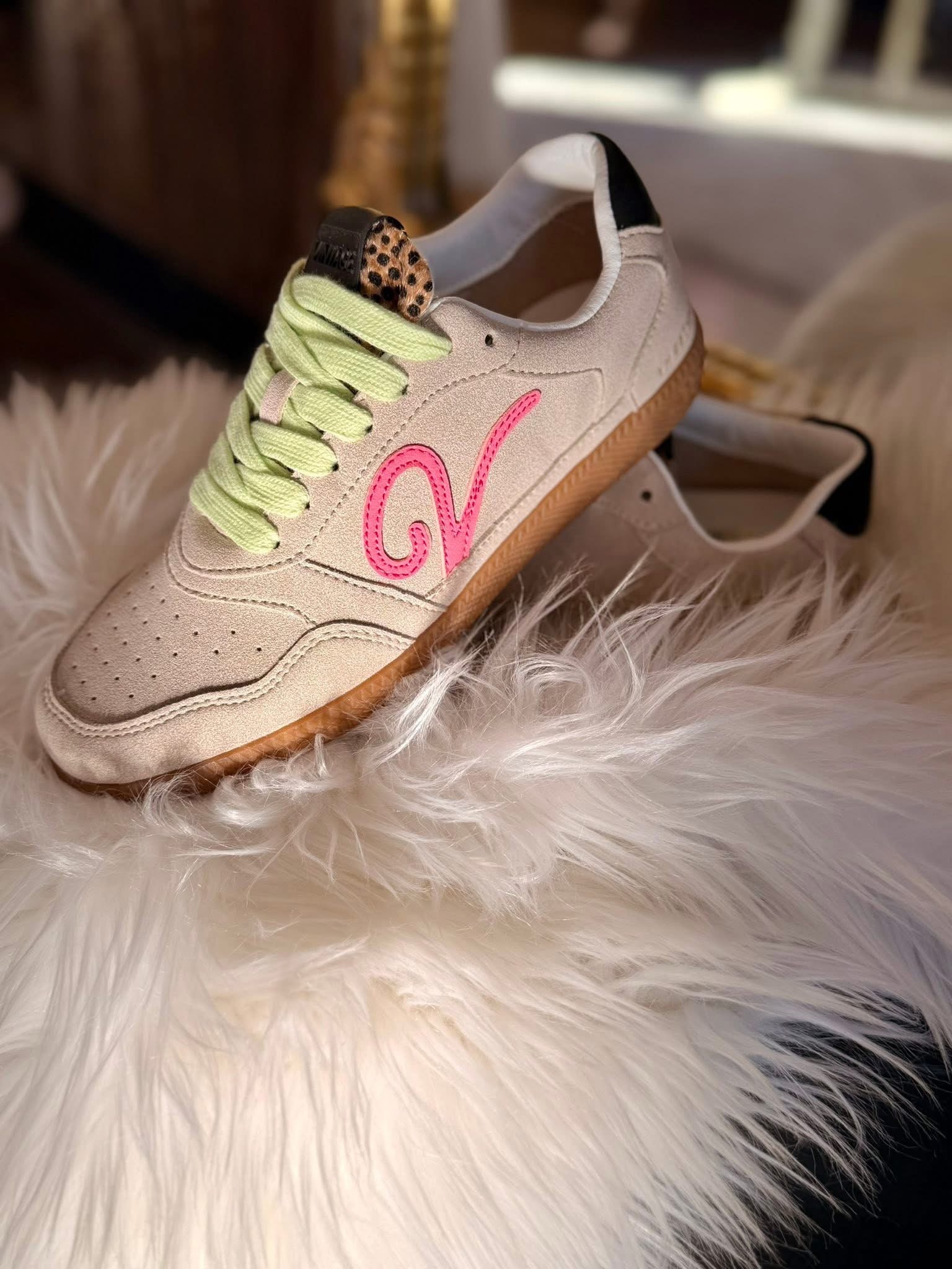 Taupe Leopard Sneaker