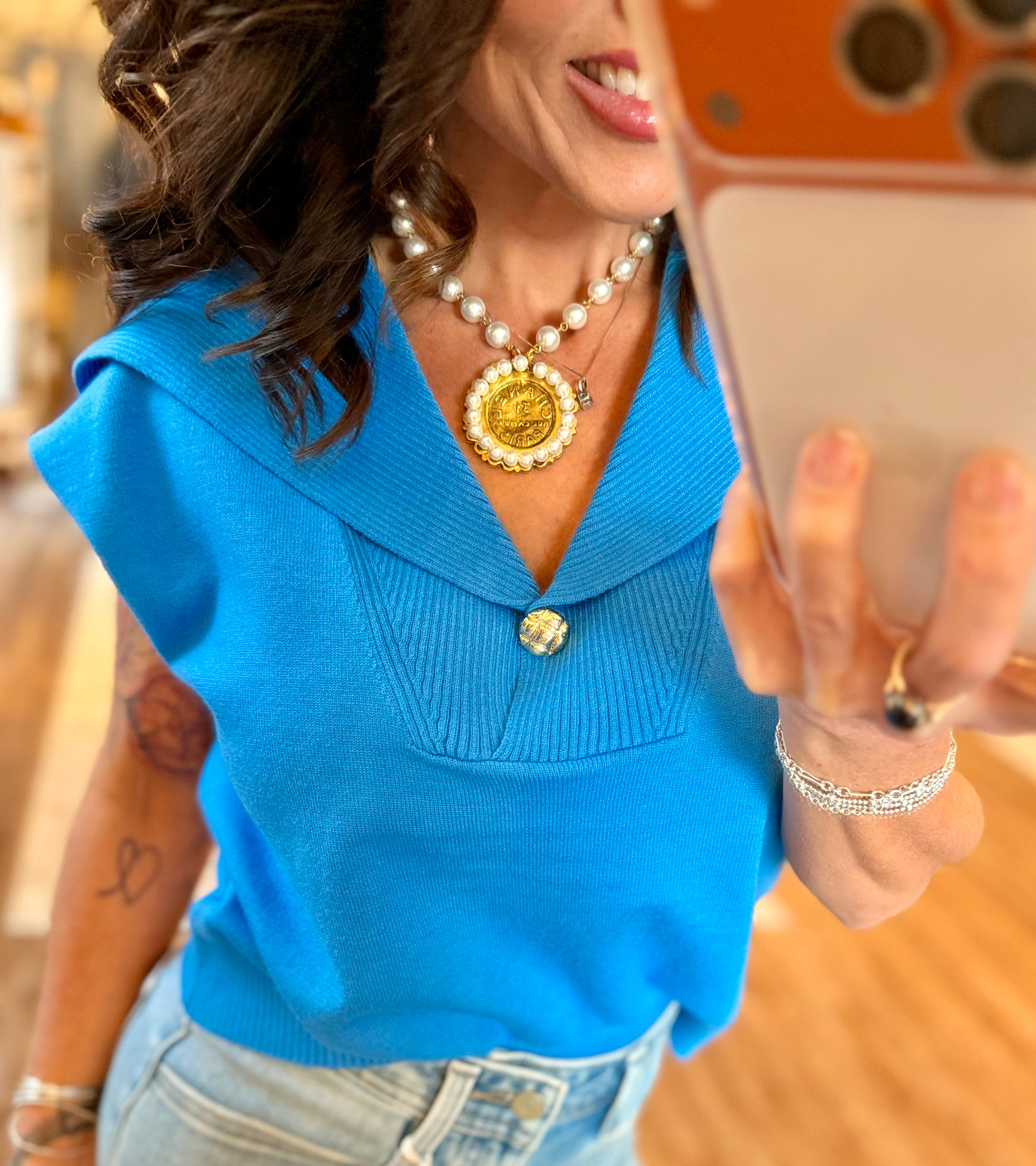 Coined for Royalty Top