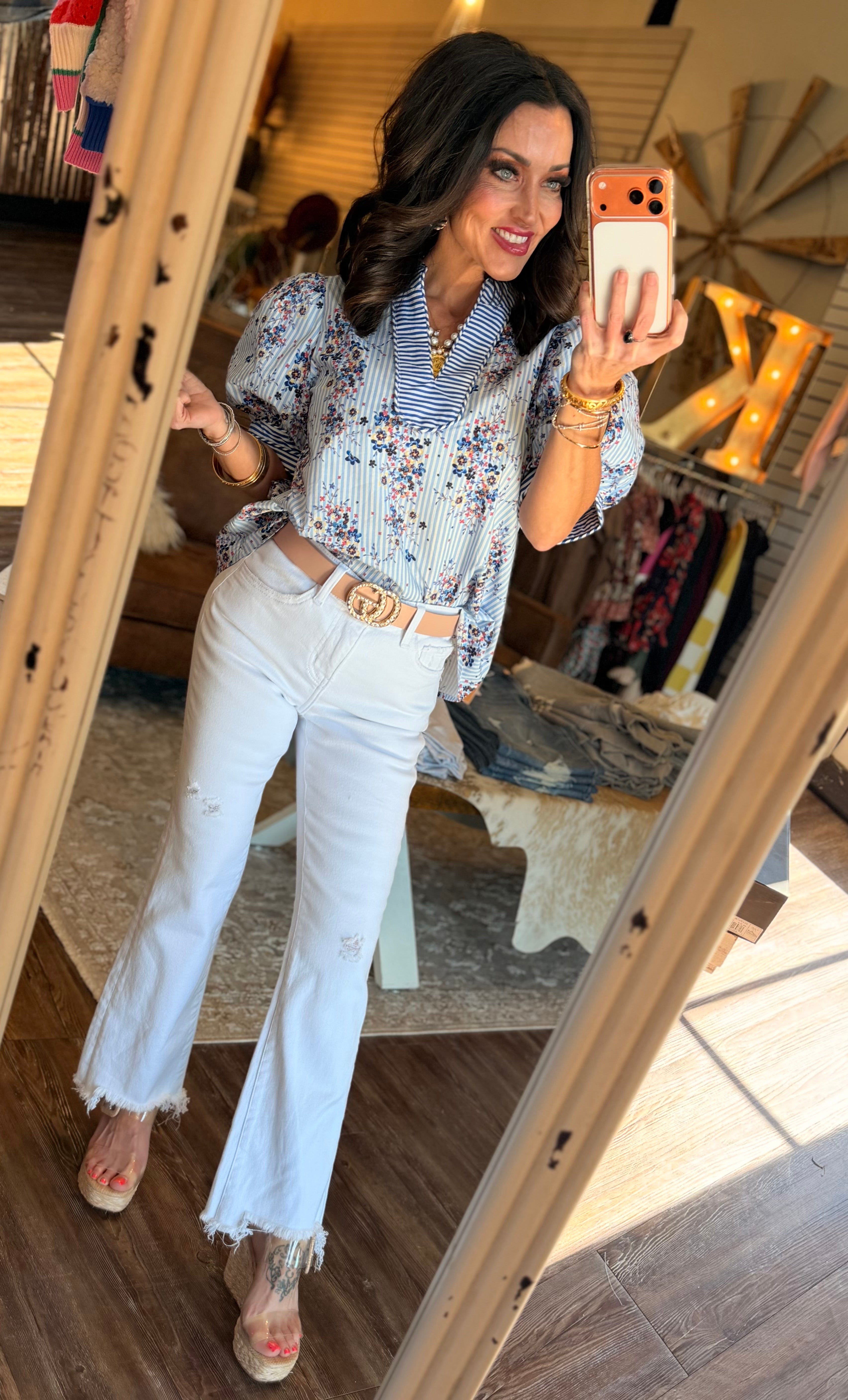 Blue Breeze Blouse
