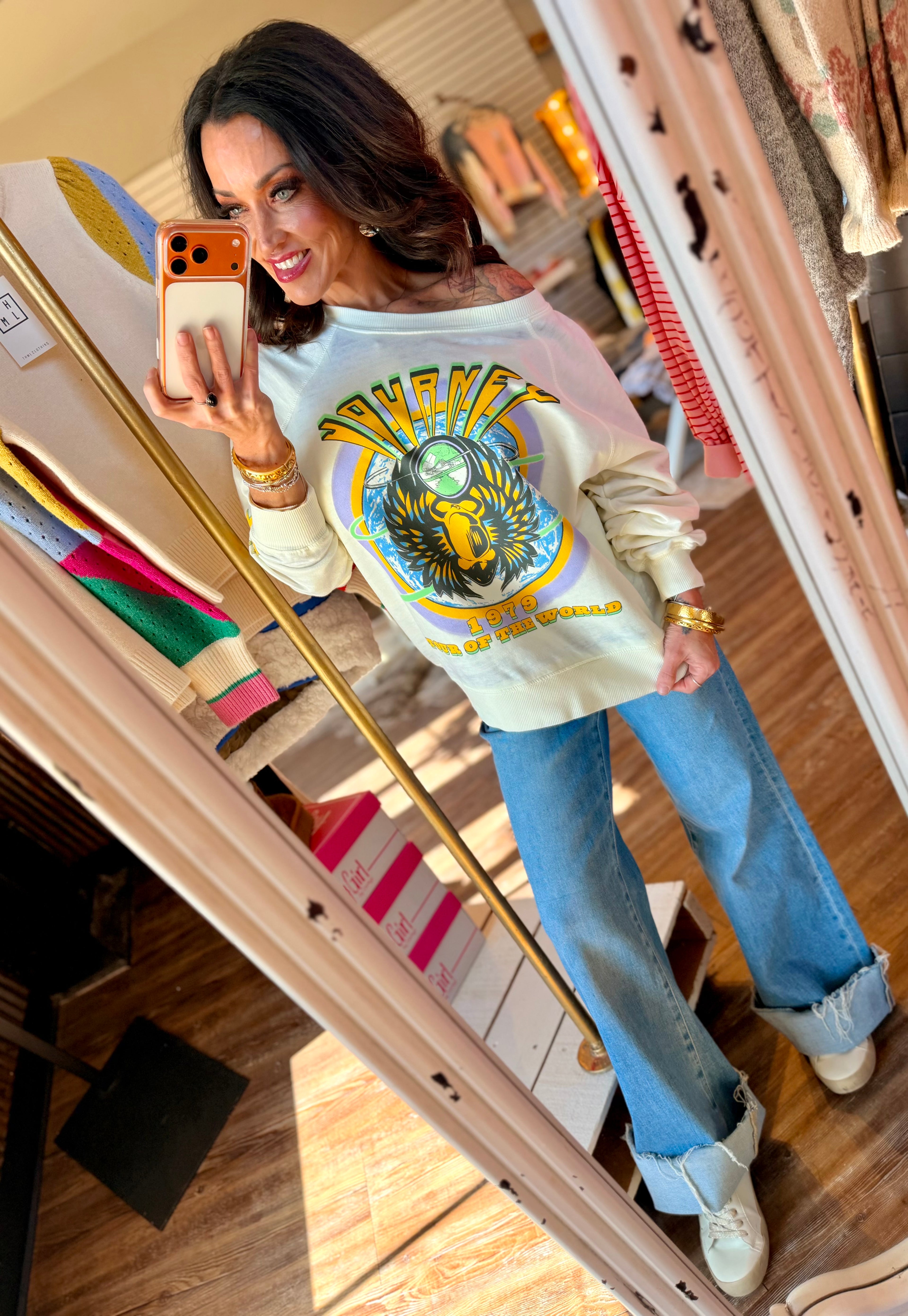 Journey Vintage Top