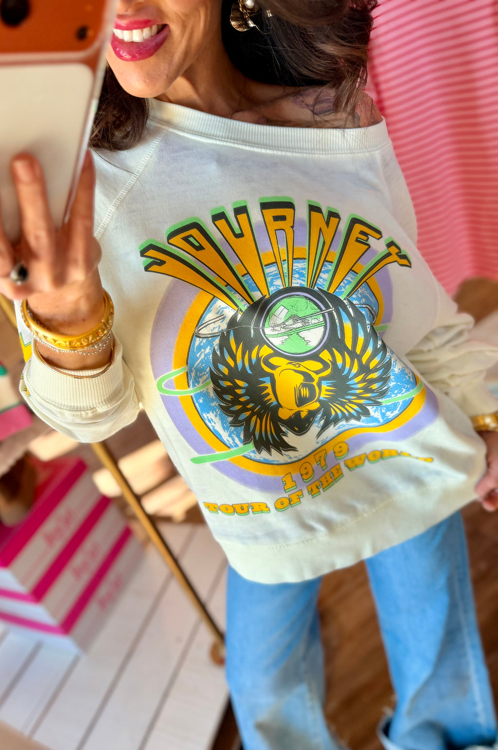 Journey Vintage Top