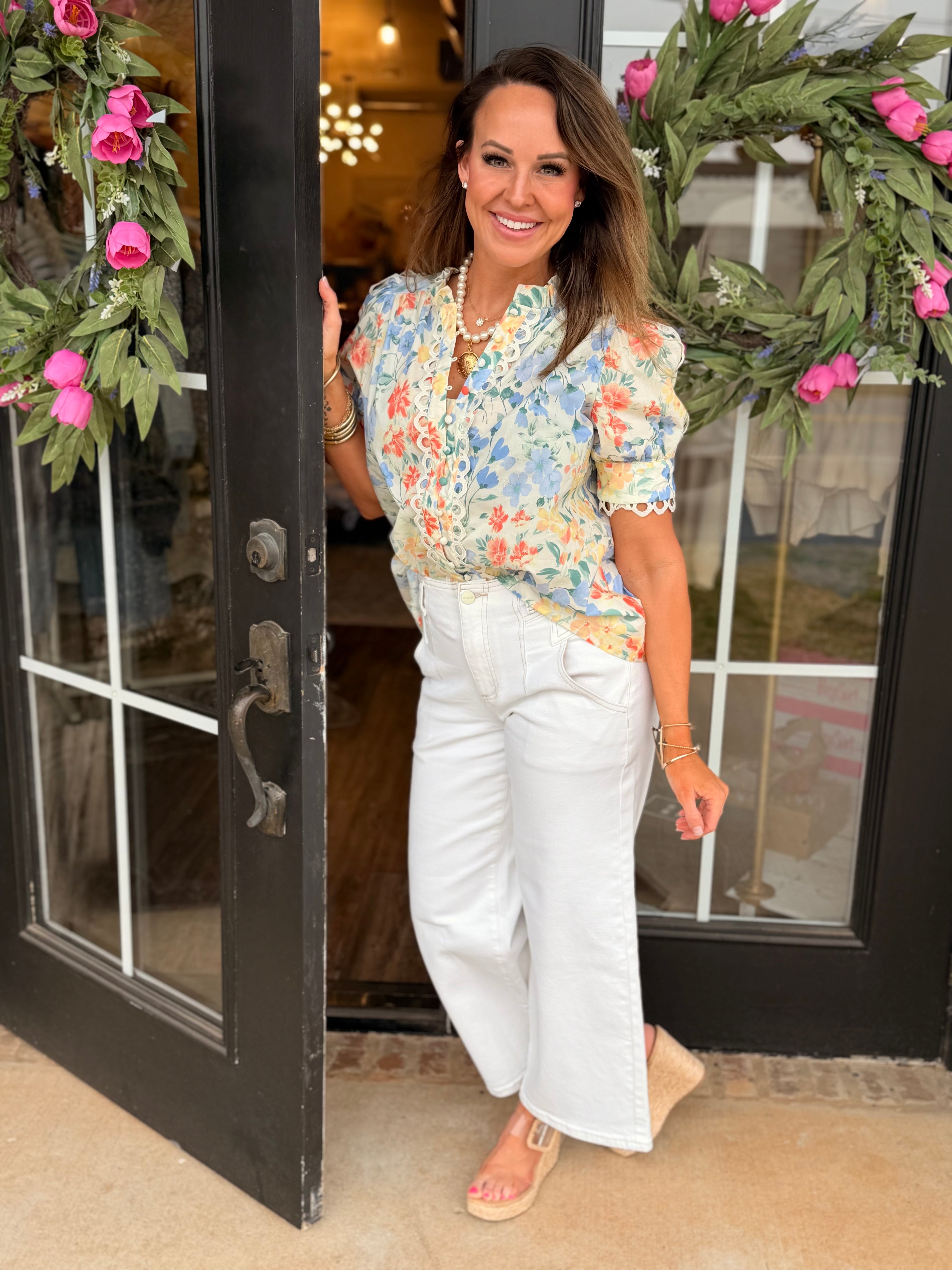 Wildflower Lace Top
